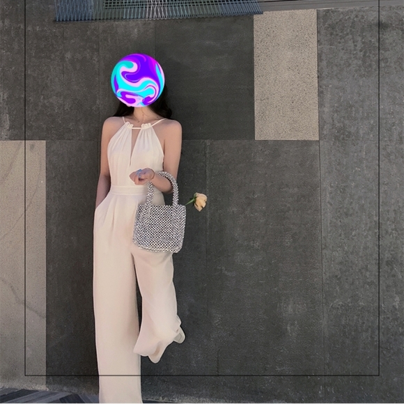 NWT Thirteen Wide Leg Jumpsuit with pockets - Picture 8 of 10